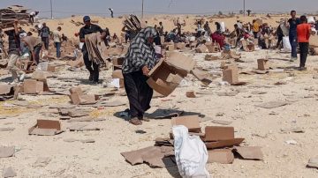 مصادر “العربية”: توافق بشأن نقطة دخول المساعدات باتفاق غزة