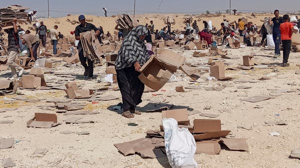 مصادر “العربية”: توافق بشأن نقطة دخول المساعدات باتفاق غزة