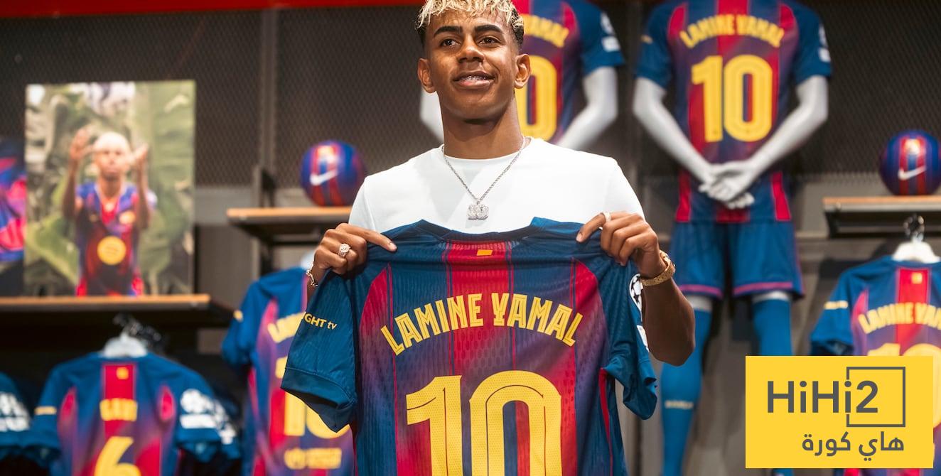 وريث ميسي الجديد؟ لامين يامال يستعد لحمل الرقم 10 في برشلونة!